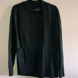Hunter green cardigan